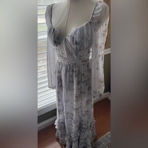 NWT Altar’d State Renee Floral Maxi Dress